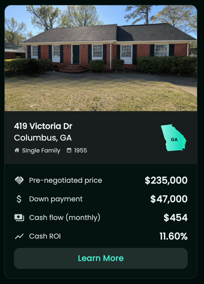 419 Victoria Dr, Columbus GA, Single Family, $235,000